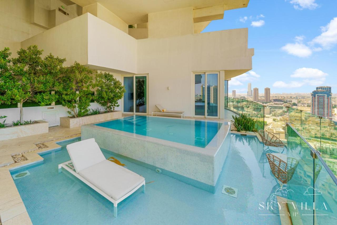 Five Jumeirah Village - Luxury Sky Villa Private Pool Dubai Exterior foto