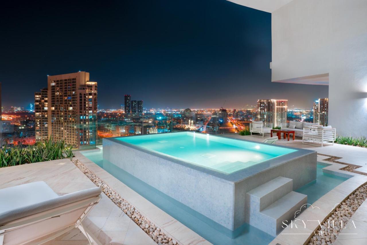 Five Jumeirah Village - Luxury Sky Villa Private Pool Dubai Exterior foto