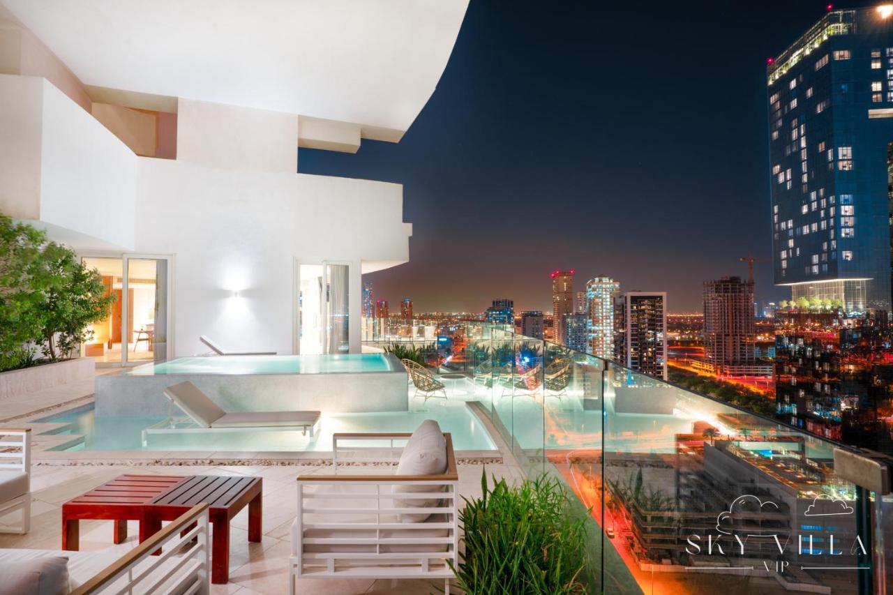 Five Jumeirah Village - Luxury Sky Villa Private Pool Dubai Exterior foto